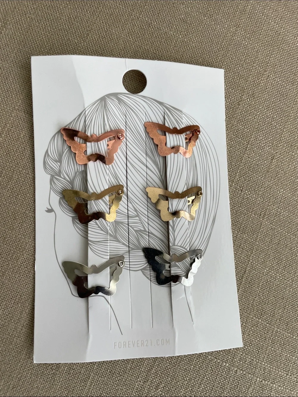 Forever21 Butterfly Hair Clips